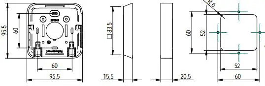 SALTO WRDx0s4xK Series XS4 Reader fig5