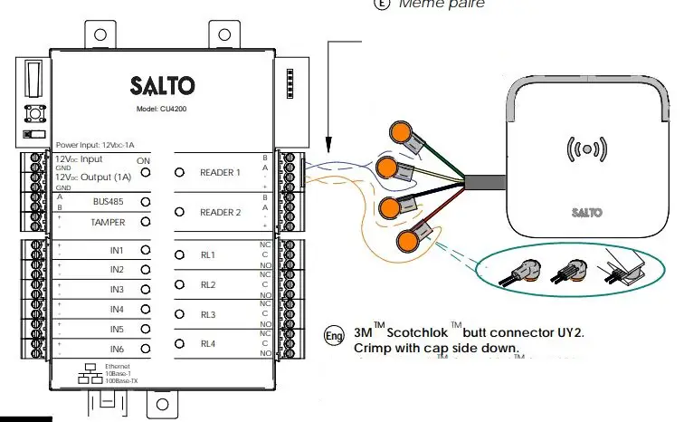 SALTO WRDx0s4xK Series XS4 Reader fig6