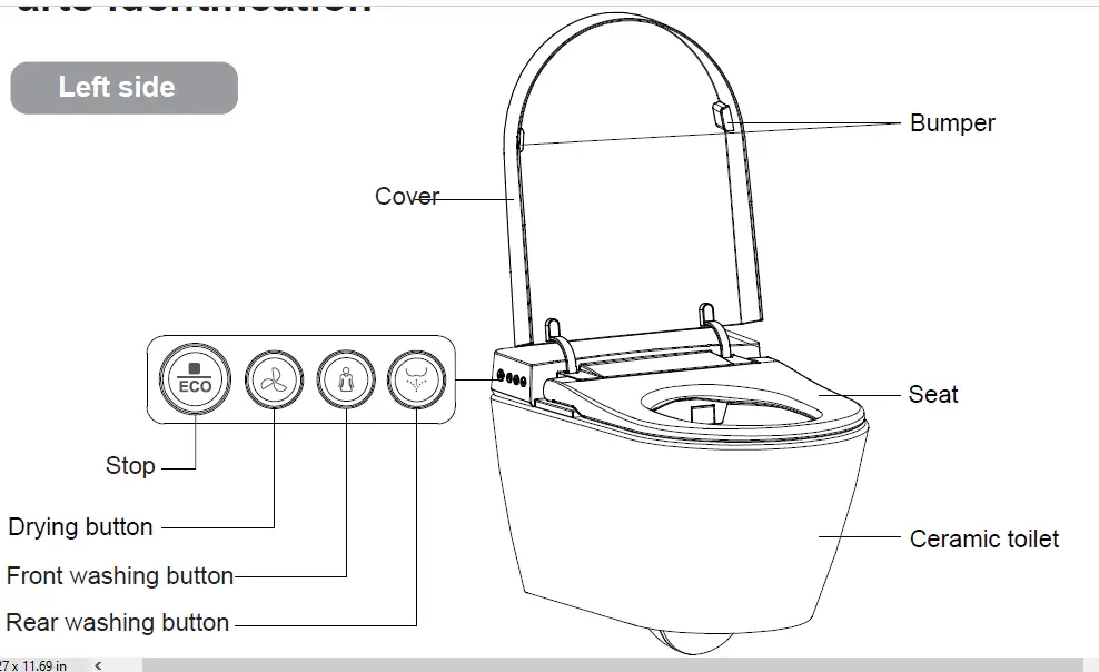 R T V7216 Smart Toilet User Manual-1