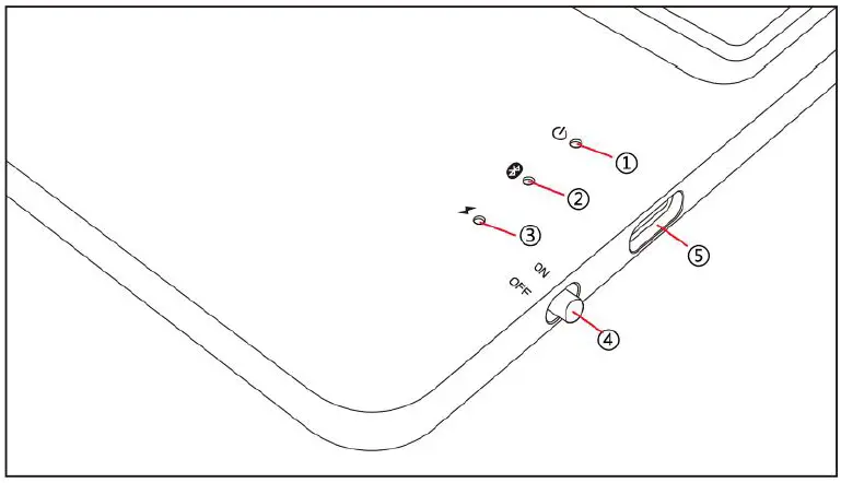 FINTIE KAW000X Kids Wireless Touchpad Keyboard with Detachable Case User Manual-1