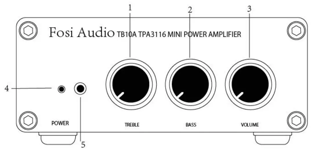 FOSI AUDIO TDA7498E Audio Amplifier - Product Overview 1