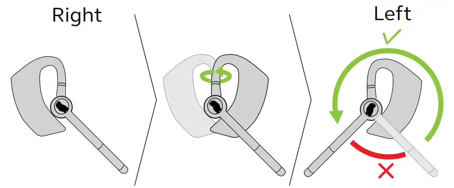 BlueParrott Bluetooth Headset M300-XT - headset