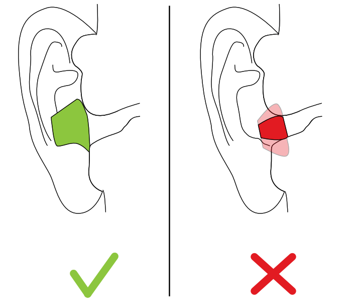 BlueParrott Bluetooth Headset M300-XT - perfect fit