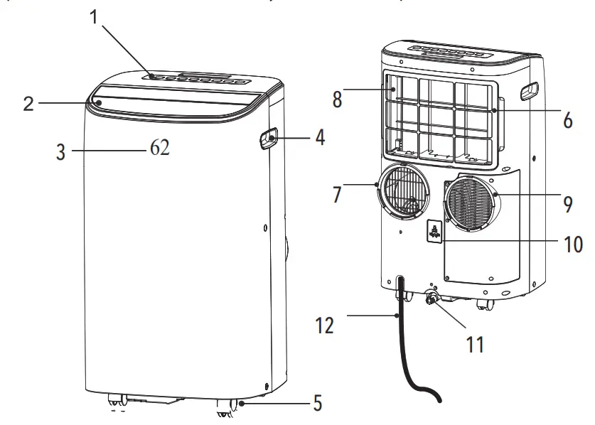 Whynter ARC 147WFH Portable Air Conditioner with Dual Hose and Heater - Preparation