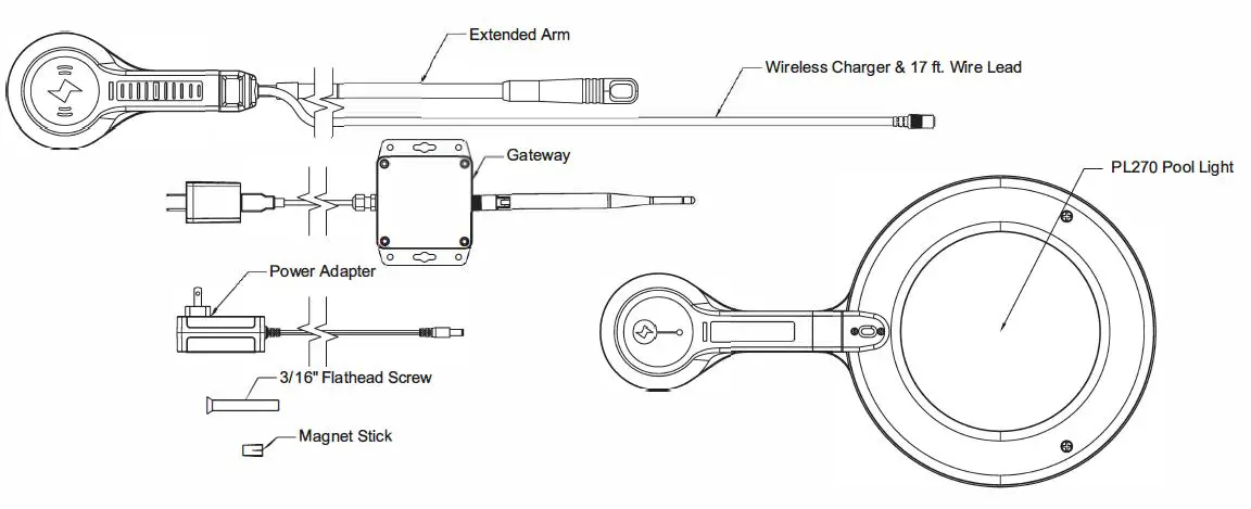 Led Power PL270 Pool Light fig1
