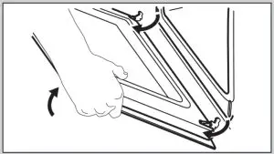 juno JH084C1 Built In Oven -glass panels 3