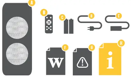 BAUHN APPS-1121 Portable Party Speaker FIG 1