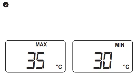 MASTECH MS6505 Humidity Temperature Meter - Max Min 2