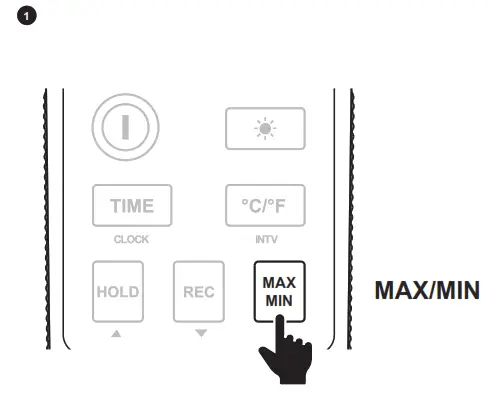 MASTECH MS6505 Humidity Temperature Meter - Max Min