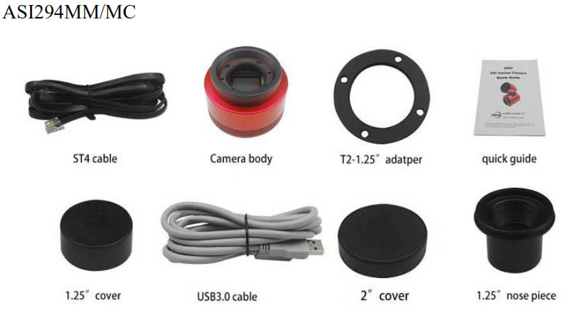 ZWO ASI294 MC Pro Color Camera - box