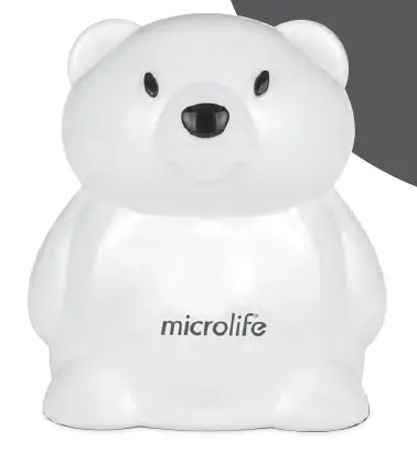 microlife NEB400 Compressor Inhaler Bear for Children Nebuliser