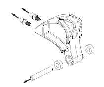 REDCAT Sixty Four Dual Servo Kit Installation fig 12