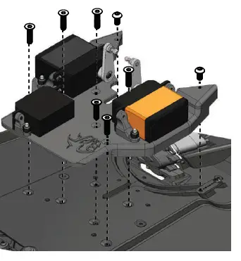 REDCAT Sixty Four Dual Servo Kit Installation fig 20
