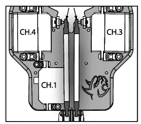 REDCAT Sixty Four Dual Servo Kit Installation fig 23