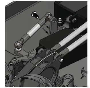 REDCAT Sixty Four Dual Servo Kit Installation fig 23