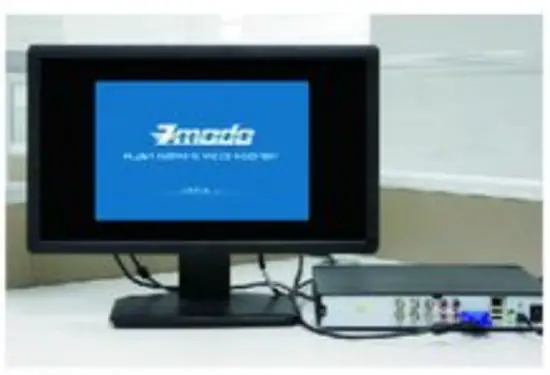 zmodo DVR H9104V 4 8 Channel DVR and Camera System -connecting 1