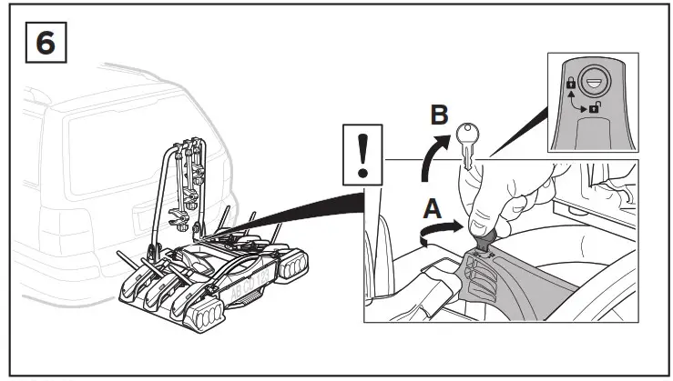 THULE EuroWay G2 922 Lightweight Bike Carrier- 10