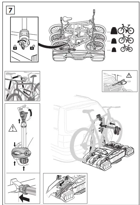 THULE EuroWay G2 922 Lightweight Bike Carrier- 11