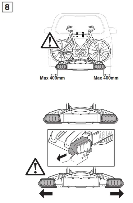 THULE EuroWay G2 922 Lightweight Bike Carrier- 14