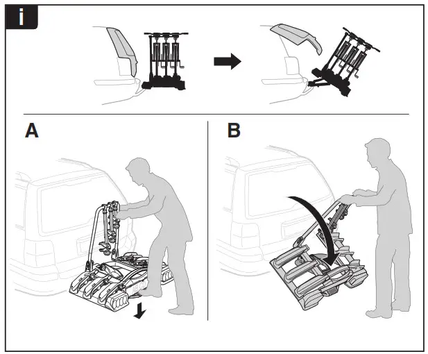THULE EuroWay G2 922 Lightweight Bike Carrier- 16