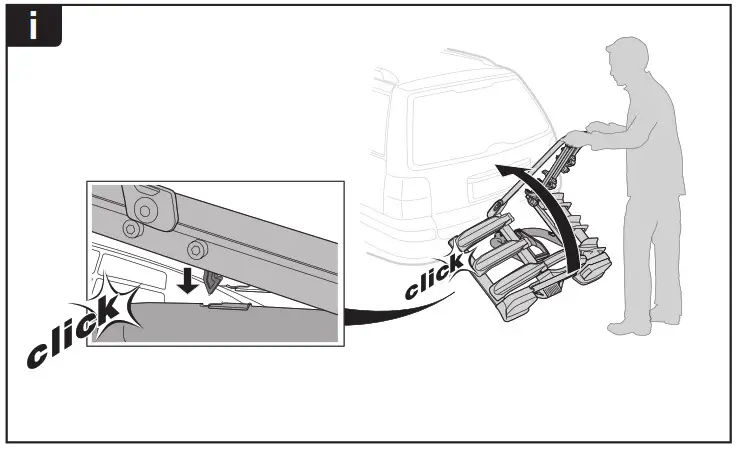 THULE EuroWay G2 922 Lightweight Bike Carrier- 17