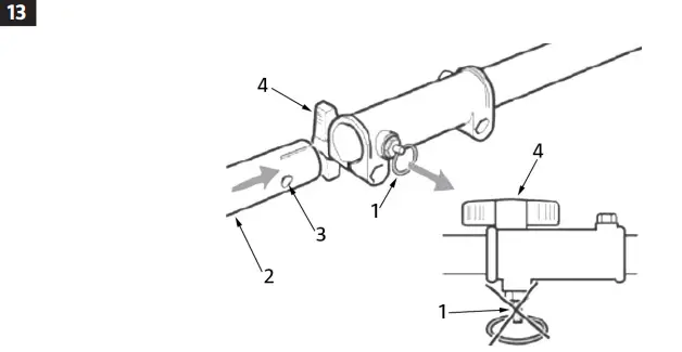 MEEC TOOLS 000904 Gasoline Powered 4 In 1 Square Trimmer - parts 13