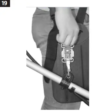 MEEC TOOLS 000904 Gasoline Powered 4 In 1 Square Trimmer - parts 19