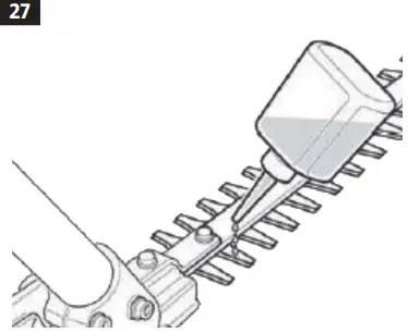 MEEC TOOLS 000904 Gasoline Powered 4 In 1 Square Trimmer - parts 27