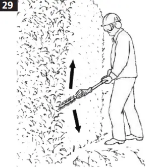 MEEC TOOLS 000904 Gasoline Powered 4 In 1 Square Trimmer - parts 29