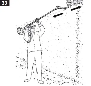 MEEC TOOLS 000904 Gasoline Powered 4 In 1 Square Trimmer - parts 33