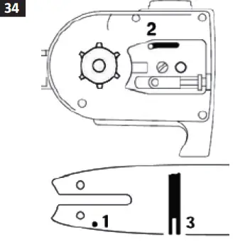 MEEC TOOLS 000904 Gasoline Powered 4 In 1 Square Trimmer - parts 34