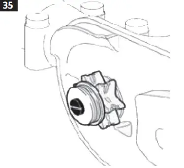 MEEC TOOLS 000904 Gasoline Powered 4 In 1 Square Trimmer - parts 35