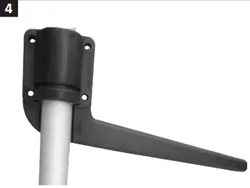 MEEC TOOLS 000904 Gasoline Powered 4 In 1 Square Trimmer - parts 4