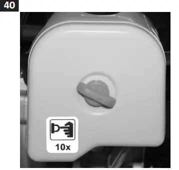 MEEC TOOLS 000904 Gasoline Powered 4 In 1 Square Trimmer - parts 40