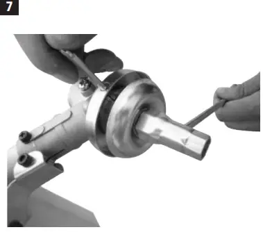 MEEC TOOLS 000904 Gasoline Powered 4 In 1 Square Trimmer - parts 7