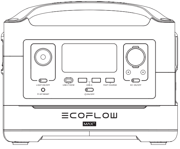 ECOFLOW RIVER Max Plus Portable Power Station
