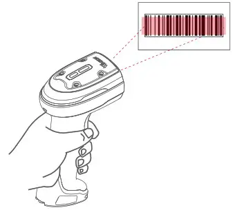 WINSON ST 70 Industrial Wireless Barcode Scanner - Scanning Method