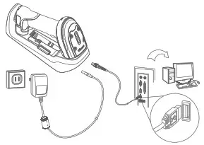 WINSON ST 70 Industrial Wireless Barcode Scanner - Scanning Method