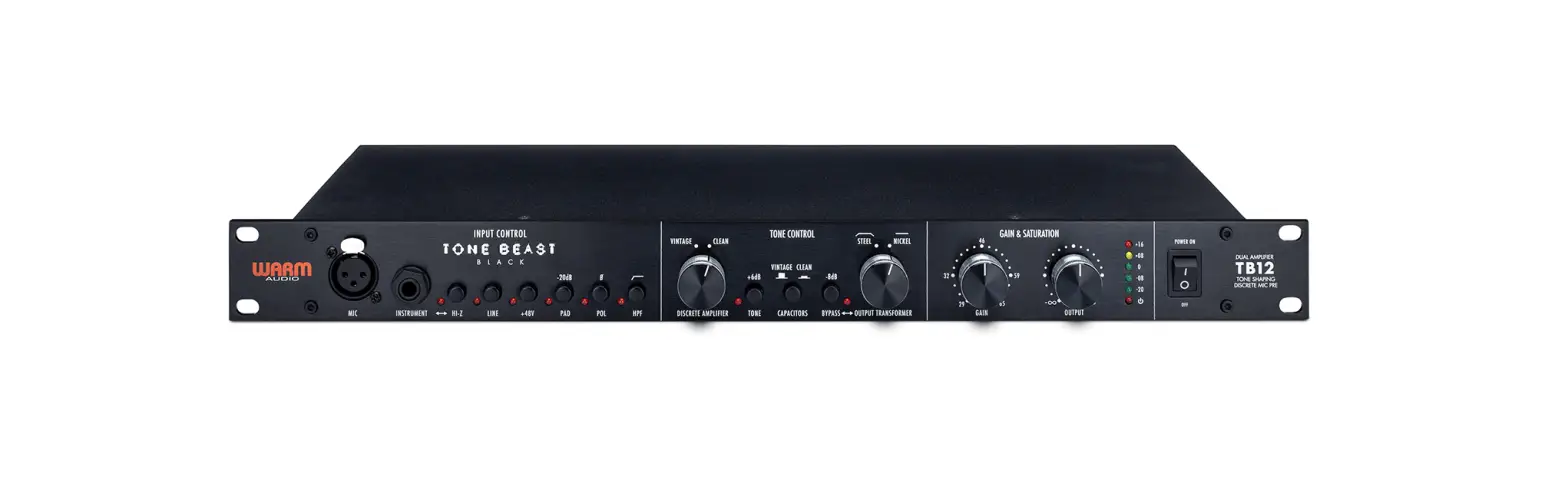 Warm Tb 12 Tone Beast Tone Shaping Microphone Preamp User Manual