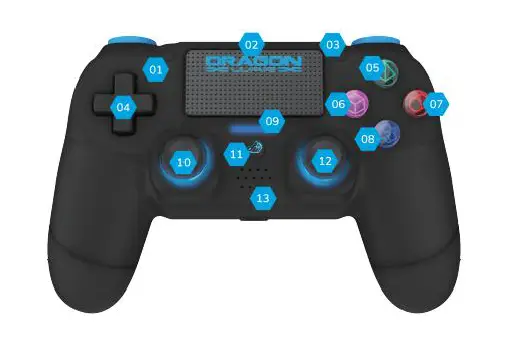 Wireless Game Controller Manual 1