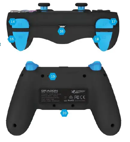 Wireless Game Controller Manual 2