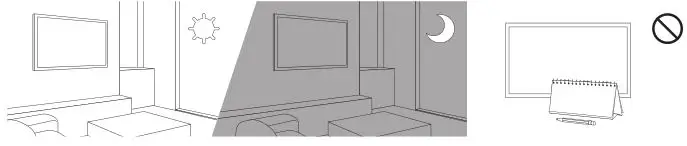 SAMSUNG The Serif 55 inch Class HDR 4K UHD Smart QLED TV - Eco Sensor and screen brightness