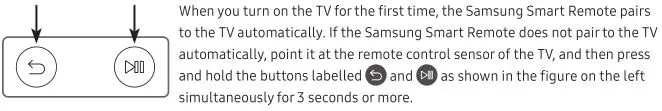 SAMSUNG The Serif 55 inch Class HDR 4K UHD Smart QLED TV - Pairing the TV to the Samsung Smart Remote