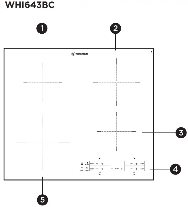 Westinghouse Induction Cooktops - PRODUCT DESCRIPTION-2