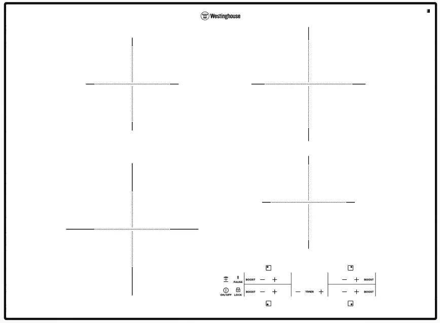 Westinghouse Induction Cooktops - table