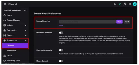 Create a Video Stream