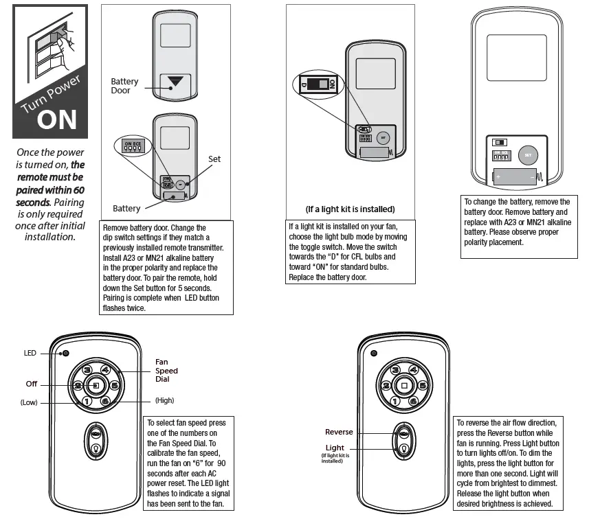 Hunter 50738 Seattle 12-Inch Indoor Ceiling Fan FIG 16
