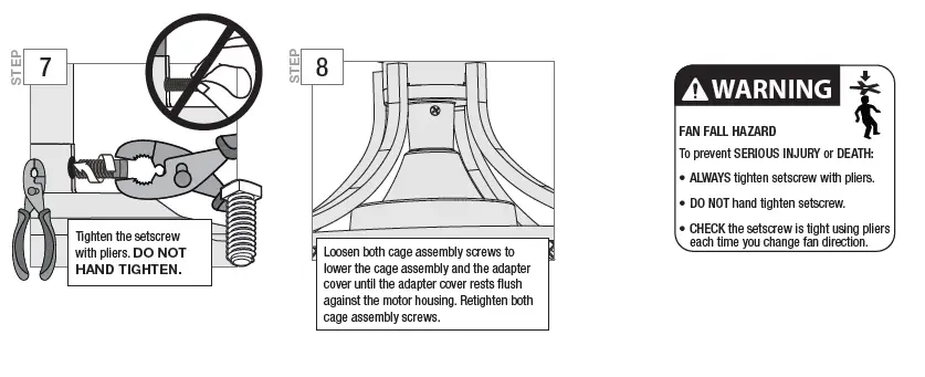 Hunter 50738 Seattle 12-Inch Indoor Ceiling Fan FIG 9
