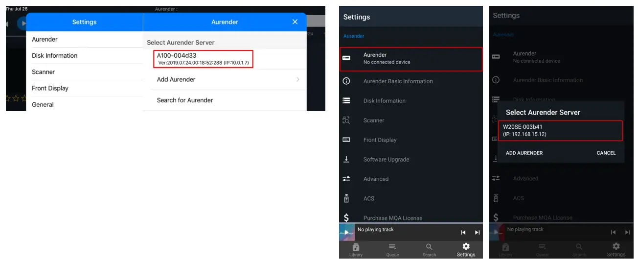 aurender N200 High Performance Netwerk Streamer - Select