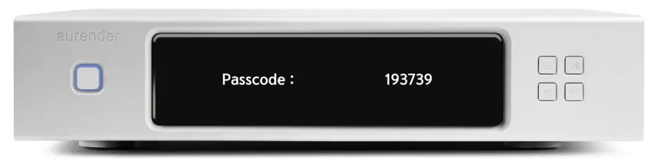 aurender N200 High Performance Netwerk Streamer - panel